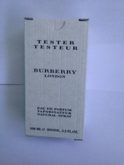 Parfum Burberry London Eau De Parfum 100 ml , pentru femei TESTER foto