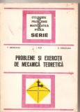 (C4962) PROBLEME SI EXERCITII DE MECANICA TEORETICA DE P. BRADEANU, I. POP, D. BRADEANU, EDITURA TEHNICA, 1979, Alta editura