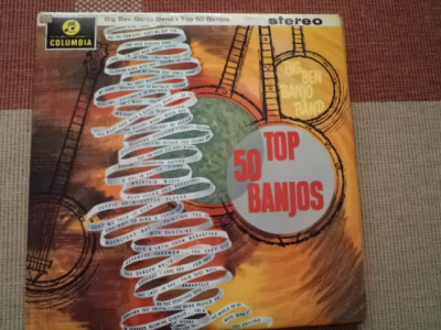 Big Ben Banjo Band Top 50 Banjos disc vinyl lp muzica bluegrass country swing foto