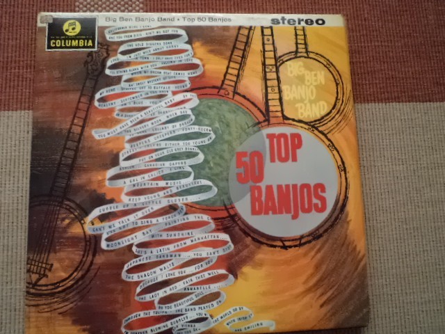Big Ben Banjo Band Top 50 Banjos disc vinyl muzica bluegrass country swing VG+