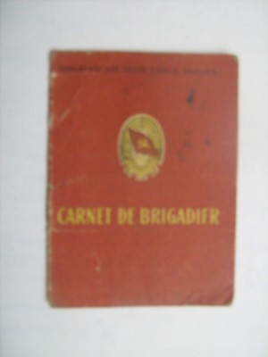 Carnet de brigadier - 1961 foto