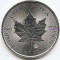 Canada 5 Dolari 2014 Elizabeth II (Maple leaf) Argint 0.999-31.1 gr KM-New UNC !!!
