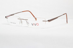 Ochelari Vedere VIVO dama. Rama Beta Titanium Capse. Culoare maro (COD 8921 C24 ) foto