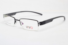 Ochelari Vedere VIVO unisex. Rama Beta Titanium pe fir. Culoare negru (COD 1370 C27 ) foto