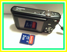 Camera digitala Panasonic Lumix DMC-FS3 Aparat foto cu SD card 2GB foto