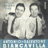Antonio Salvatore Biancavilla Festival San Remo 1966 disc single vinyl rock pop, VINIL, Electrecord