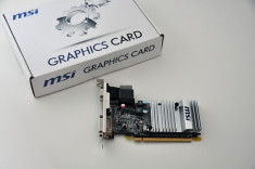 PLACA VIDEO MSI RADEON 7350 1024MB DDR3 PCI Express HDMI Racire Pasiva LOW PROFILE GARANTIE 6 LUNI foto