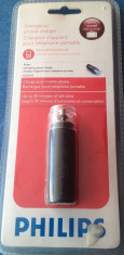 Incarcator portabil pe baterie pentru Telefon - Philips Power2Go SCE2110 foto