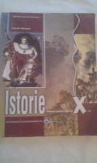 ISTORIE DE VALENTIN BALUTOIU ,MANUAL CLASA X,EDITURA DIDACTICA 2013 foto