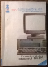 Carte - Ce este si ce va ofera calculatorul IBM PC foto
