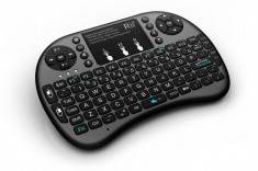 RiiTek i8+ - Mini Tastatura Wireless QWERTY cu Touchpad cu Gesturi MultiTouch Media Player, SmartTV, MiniPC etc foto