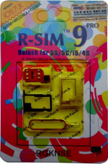 Gevey R-SIM 9 Pro decodare unlock orice retea iPhone 4S 5 5C 5S rsim foto