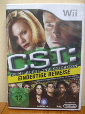 CSI: Crime Scene Investigation - Hard Evidence (WII) SIGILAT !!! (ALVio) foto