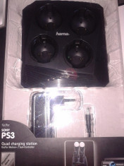 vand dockstation pt ps3,pt 4 move controler ps3 ,nou foto