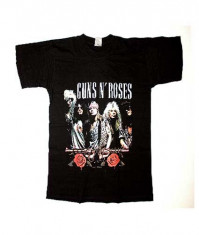 Tricou GUNS N&amp;#039; ROSES - band foto