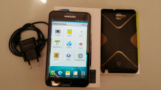 galaxy note N7000 liber de retea + husa, bumper, card foto