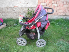 Carucior pt. fetite, in stare buna + CADOU scaun bebe la un pret avantajos foto