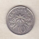 Bnk mnd Singapore 10 centi 1989, Asia