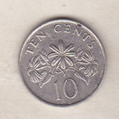 bnk mnd Singapore 10 centi 1989