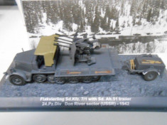 Macheta Flakvierling Don River URSS - 1942 scara 1:72 foto