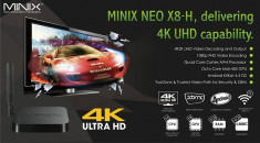 MINIX NEO X8-H DTS Dolby Amlogic S802 Quad Core 2.0Ghz Android TV BOX 2G/16G Dual Band WIFI 2.4G/5.8G Bluetooth XBMC + Telecomanda AirMouse Minix M1 foto