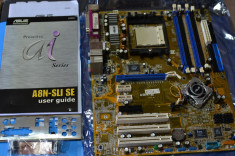 Placa baza 939 Asus A8N Sli Se - functioneaza perfect - merge cu orice procesor socket 939 foto