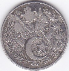 Moneda Algeria 1 Dinar 1964 - KM#100 Fine foto