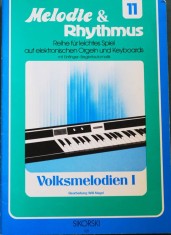 Partitura muzica / Manual pentru orga electronica, 10 cantece foto