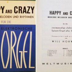 Partitura muzica pentru orga, Happy and Crazy, 10 piese