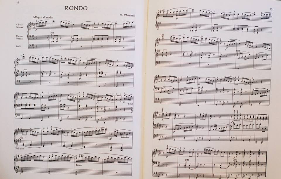 Partitura muzica pentru orga, in germana, 12 studii | Okazii.ro