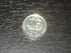 Moneda 25 kurus Turcia 2014, stare foarte buna foto