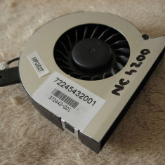 Cooler ventilator laptop HP Compaq nc4200, FORCECON DFB451005M10T, 372442-001, ATDAU07Q000, DC5V 0.4A