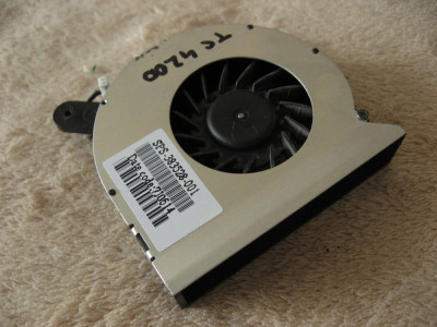 Cooler ventilator laptop HP Compaq tc4200, 383528-001, ATDAU07Q000, DFB451005M10T, DC5V 0.4A foto