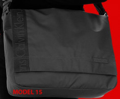 Geanta CALVIN KLEIN cK 2015, 100% ORIGINAL, ideal Laptop, SCOALA (Model_15Laptop) foto