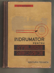 Indrumator pentru ateliere mecanice-S.Georgescu foto