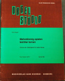 Partitura muzica / Manual pentru orga, ORGEL STUDIO, 45 de studii