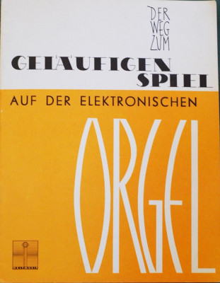 Partitura muzica pentru orga, in germana, 40 studii foto