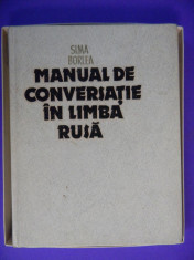 MANUAL DE CONVERSATIE IN LIMBA RUSA Sima Borlea foto