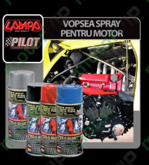 Vopsea spray pentru motor termorezistenta 150 ml foto