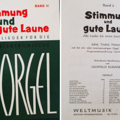 Partitura muzica pentru orga, in germana, 27 piese