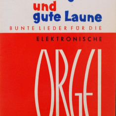 Partitura muzica pentru orga, in germana, 49 piese