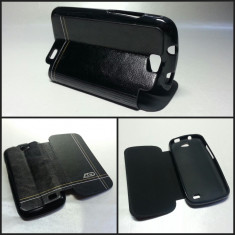 Husa neagra Flip Cover Allview A5 Duo foto