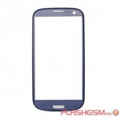 Geam ecran Samsung Galaxy S3 I9300 Albastru foto