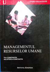 MANAGEMENTUL RESURSELOR UMANE - Ticu Constantin, Ana Stoica-Constantin foto