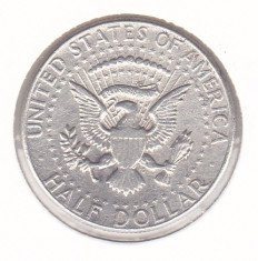 Moneda Statele Unite ale Americii 1/2 Dolar 1964 - KM#202 VF (argint 0,900) foto