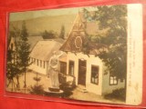 Ilustrata Sangiorgiu Romanesc - baia rece si calda -circ. cca. 1920