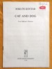 Partitura cor de copii, 3 voci, 2 piese; Cat and Dog, Miklos Kocsar