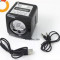 BOXA PORTABILA NEAGRA CU RADIO MP3 Player SLOT USB SI CARD SD + adaptor usb