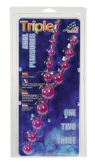 Triple Anal Pleasure Beads - Unisex foto