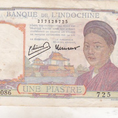 bnk bn Indochina franceza 1 piastru 1949